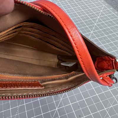 HOBO Salmon Color Leather Bag