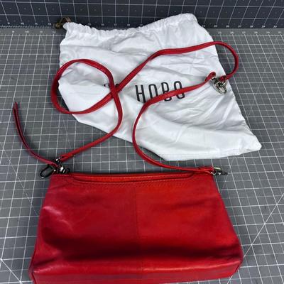 HOBO Salmon Color Leather Bag