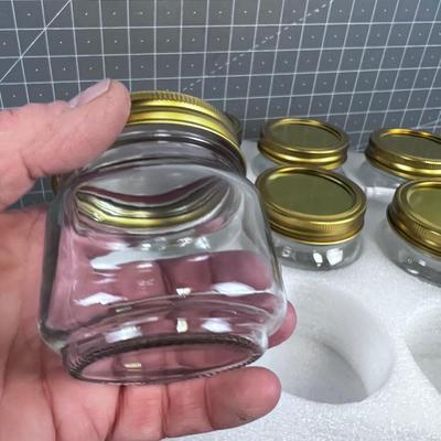 22 Small 1/3 to 1/2 Pint JARS NEW 