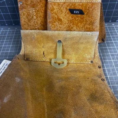 2 Leather Tool Pouches 