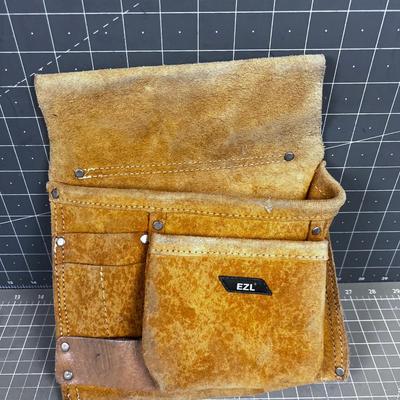 2 Leather Tool Pouches 