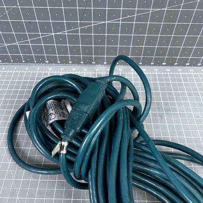 50 Foot GREEN Extension Cord.