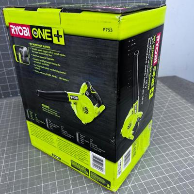 RYOBI 18 Volt Workshop Blower NEW in THE BOX