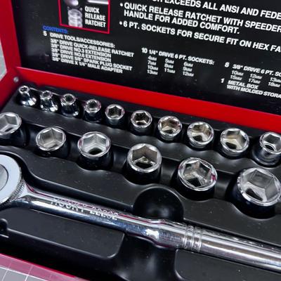 HUSKY Metric Socket 24 Piece SET 