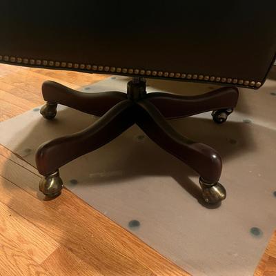 Hancock & Moore Leather Tufted Office Chair (BO-MG)