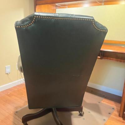 Hancock & Moore Leather Tufted Office Chair (BO-MG)