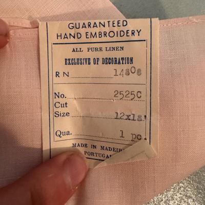 Hand Loom Embroidered Linens and More (PBC-DZ)