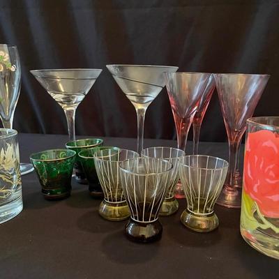 Villeroy & Boche + An Assortment of Colorful Glassware (PBC-DZ)