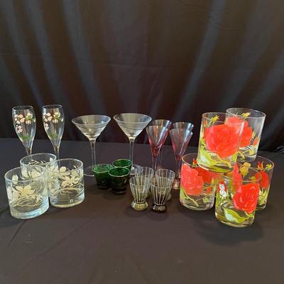 Villeroy & Boche + An Assortment of Colorful Glassware (PBC-DZ)