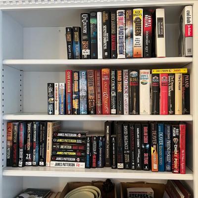 Baldacci, Follett, Michener & More Novels, Inc. First Editions (LR-RG)