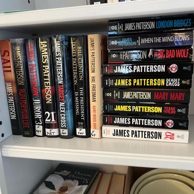 Baldacci, Follett, Michener & More Novels, Inc. First Editions (LR-RG)