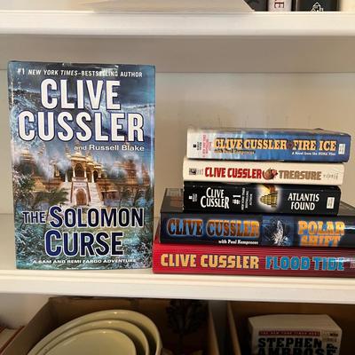 Baldacci, Follett, Michener & More Novels, Inc. First Editions (LR-RG)