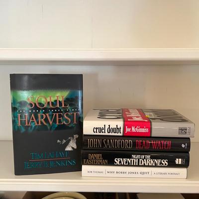 Baldacci, Follett, Michener & More Novels, Inc. First Editions (LR-RG)