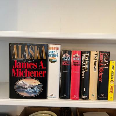 Baldacci, Follett, Michener & More Novels, Inc. First Editions (LR-RG)