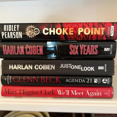 Baldacci, Follett, Michener & More Novels, Inc. First Editions (LR-RG)
