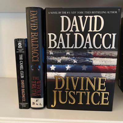 Baldacci, Follett, Michener & More Novels, Inc. First Editions (LR-RG)