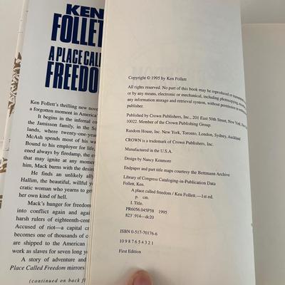 Baldacci, Follett, Michener & More Novels, Inc. First Editions (LR-RG)