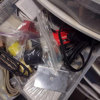 Multi-Drawer Storage Tower with Contents Choice B