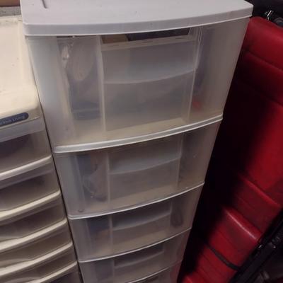 Multi-Drawer Storage Tower with Contents Choice D