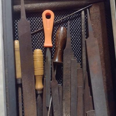 Assortment of Files and Rasps