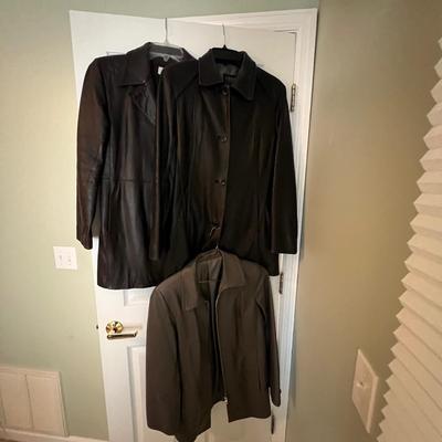 Ladies Leather Jackets Size Small (GBC-RG)
