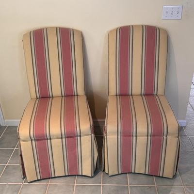 Bassett Furniture Boudoir Accent Side Chairs (DR-DZ)