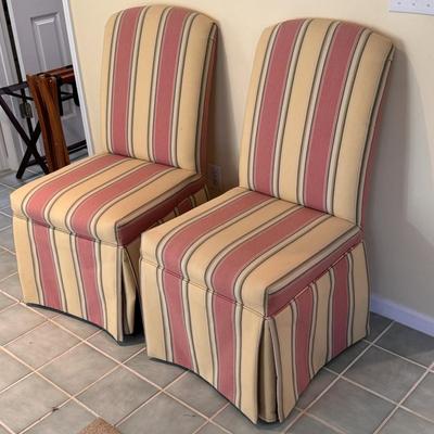 Bassett Furniture Boudoir Accent Side Chairs (DR-DZ)