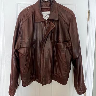 Men’s Leather Jackets Size XL (GBC-RG)