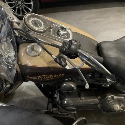 2014 Softail Harley Davidson motorcycle