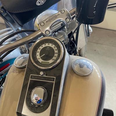 2014 Softail Harley Davidson motorcycle