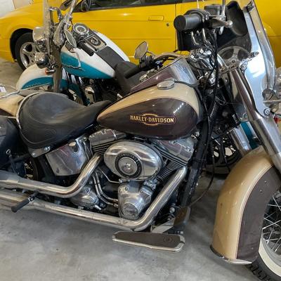 2014 Softail Harley Davidson motorcycle