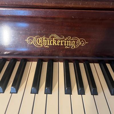 Chickering Upright Piano & Bench (BD-MG)
