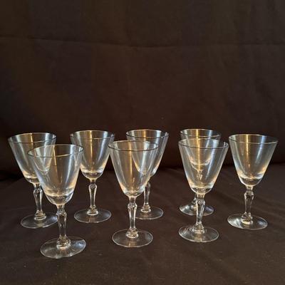 Fostoria Platinum Rim Glassware (DR-DZ)