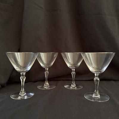 Fostoria Platinum Rim Glassware (DR-DZ)