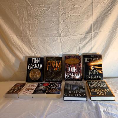 John Grisham Novels Including 1st Editions (PBC-DZ)