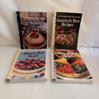 America’s Best Recipes and Other Spiral Bound Cookbooks (LR-DZ)