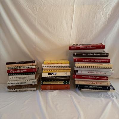 America’s Best Recipes and Other Spiral Bound Cookbooks (LR-DZ)