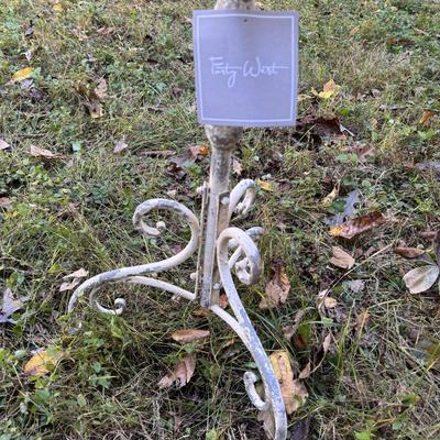 397 Forty West Aluminum Bird Bath
