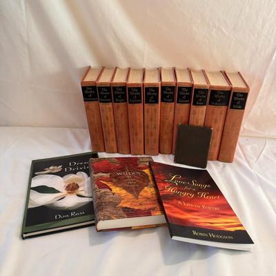 The Works of Poe, Hugo, Shakespeare and More Books (LR-DZ)
