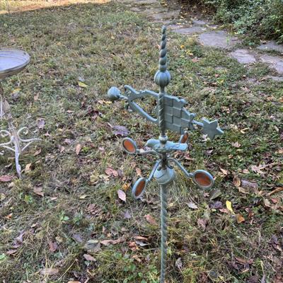 398 Mackenzie Childs Aluminum Garden Scape