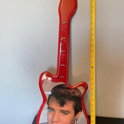 Vintage Elvis guitar clock