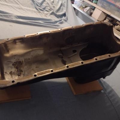 Vintage Automotive Oil Pan