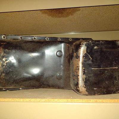 Vintage Automotive Oil Pan
