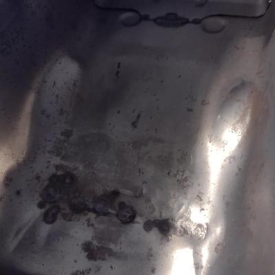 Vintage Automotive Oil Pan