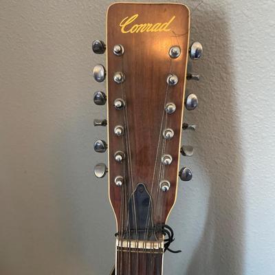Conrad acoustic guitar and stand