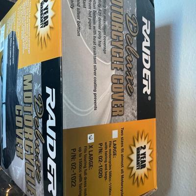 Motorcycle cover and soft cloth packages