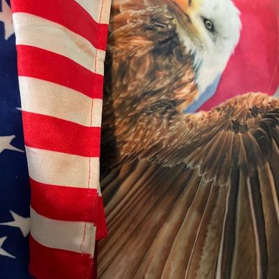 Flag and military items