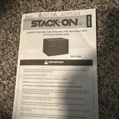Stack-On Fire Resistant Safe