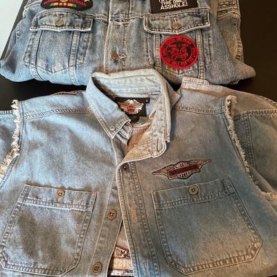 Denim HD jacket and vest