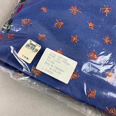 446 New Williams Sonoma French Blue Tablecloth with matching Napkins